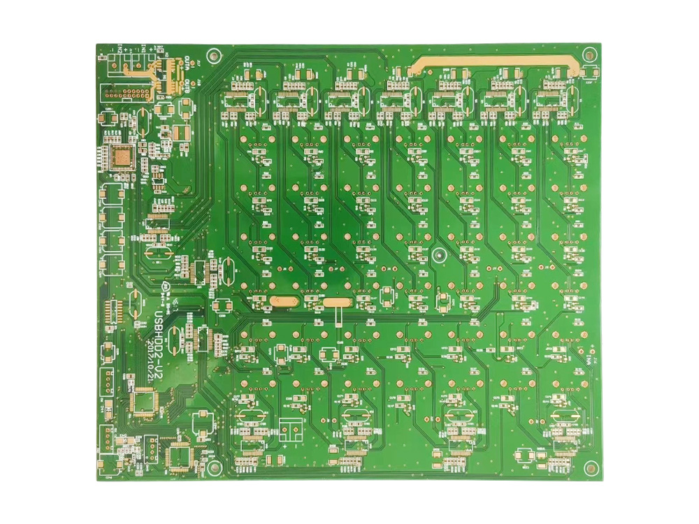 Multi-layer PCB：6-layers-FR4-1.6mm-1/1/1/1/1/1oz-ENIG